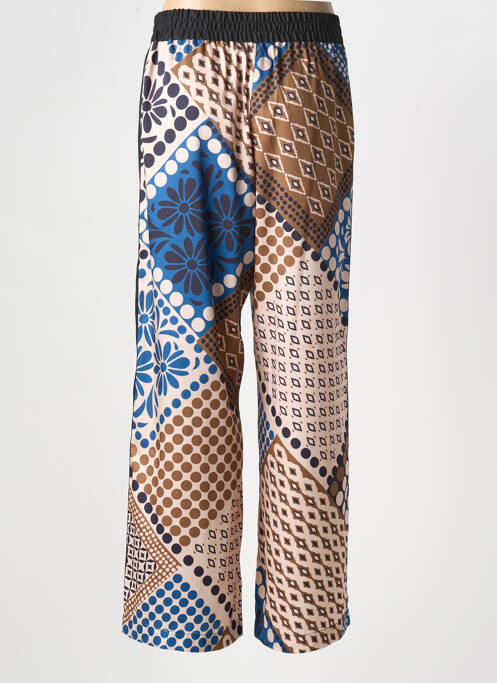 Pantalon larg negru MAISON CAPTAIN femeie