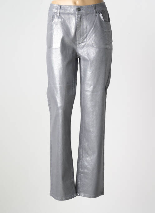 Blugi cu croială slim gri CAPTAIN TORTUE femeie