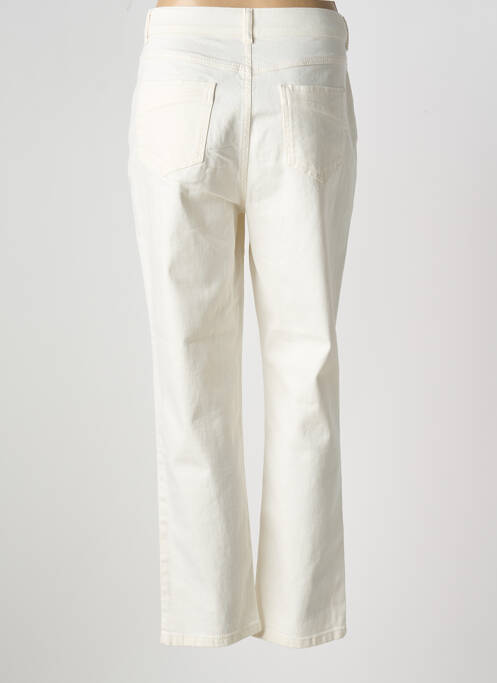 Blugi cu croială slim bej CAPTAIN TORTUE femeie