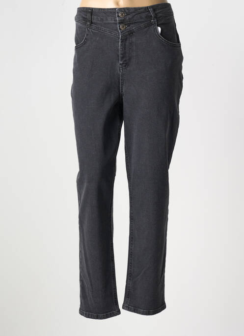 Blugi cu croială slim negru MAISON CAPTAIN femeie