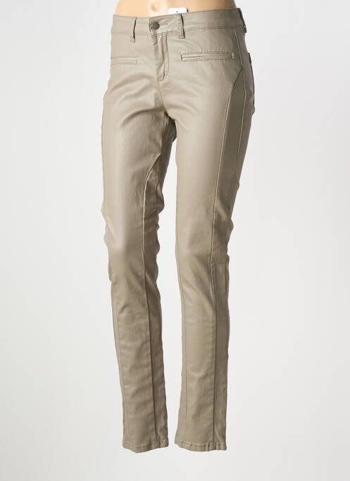 Pantalon slim gri TREND BY CAPTAIN TORTUE femeie