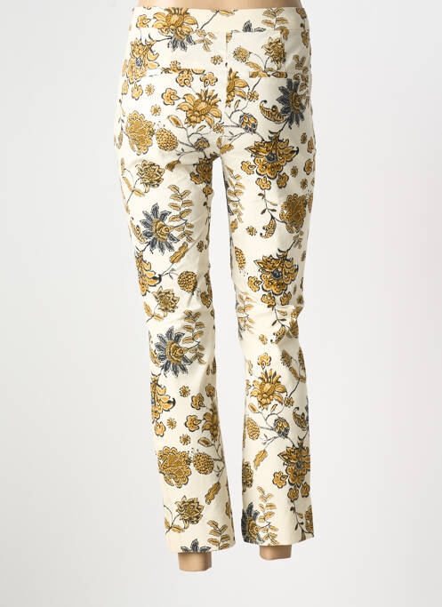 Blugi cu croială slim bej CAPTAIN TORTUE femeie