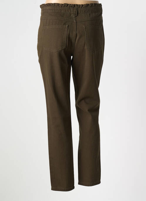 Blugi cu croială slim verde LITTLE MISS BY CAPTAIN TORTUE femeie