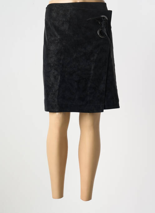 Fustă scurtă negru CAPTAIN TORTUE femeie