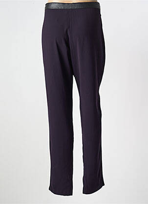 Pantalon slim mărime normală mărime normală violet MISS CAPTAIN femeie