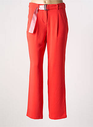 Pantalon chino portocaliu MAISON CAPTAIN femeie