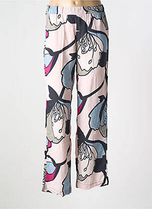 Pantalon drept roz CAPTAIN TORTUE femeie