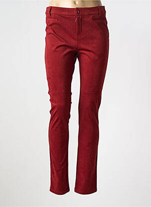 Pantalon slim portocaliu TREND BY CAPTAIN TORTUE femeie