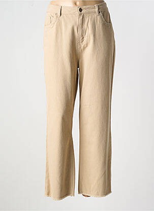 Blugi cu croială dreaptă bej STORIES BY CAPTAIN TORTUE femeie