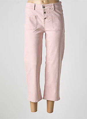 Pantalon trei sferturi roz LITTLE MISS BY CAPTAIN TORTUE femeie