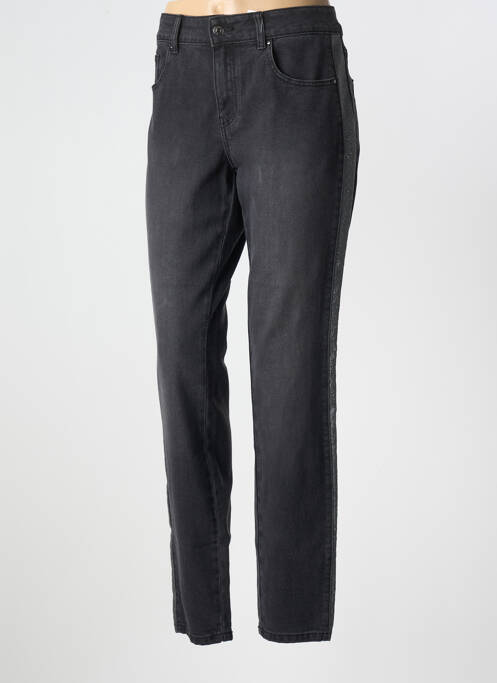 Blugi cu croială slim negru CAPTAIN TORTUE femeie