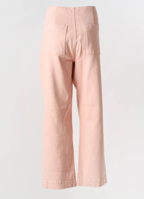 Blugi cu croială dreaptă roz MAISON CAPTAIN femeie