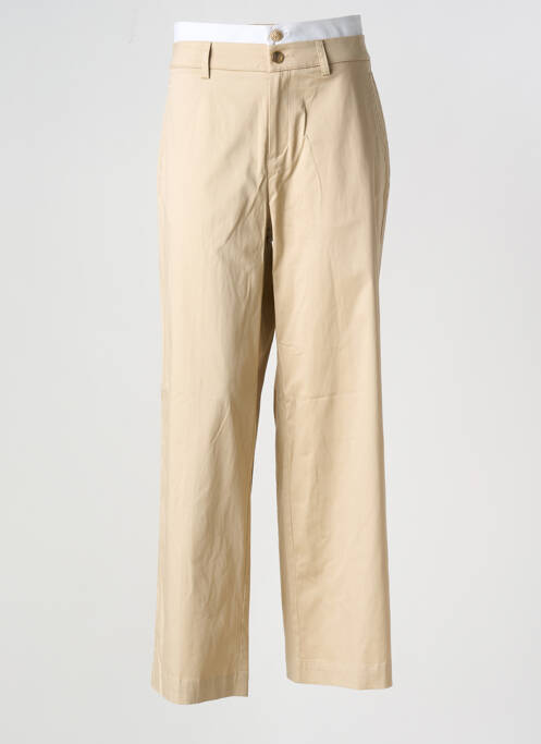 Pantalon drept bej MAISON CAPTAIN femeie