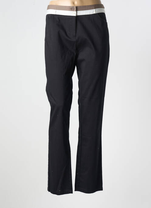 Pantalon slim negru MISS CAPTAIN femeie