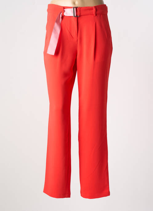 Pantalon chino portocaliu MAISON CAPTAIN femeie