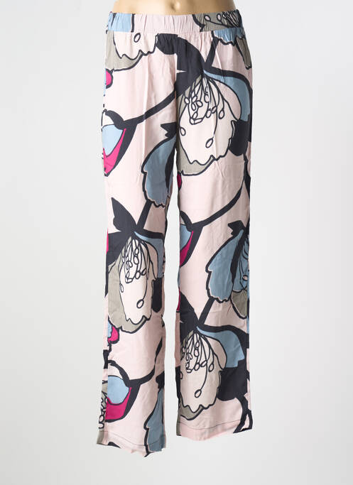 Pantalon drept roz CAPTAIN TORTUE femeie