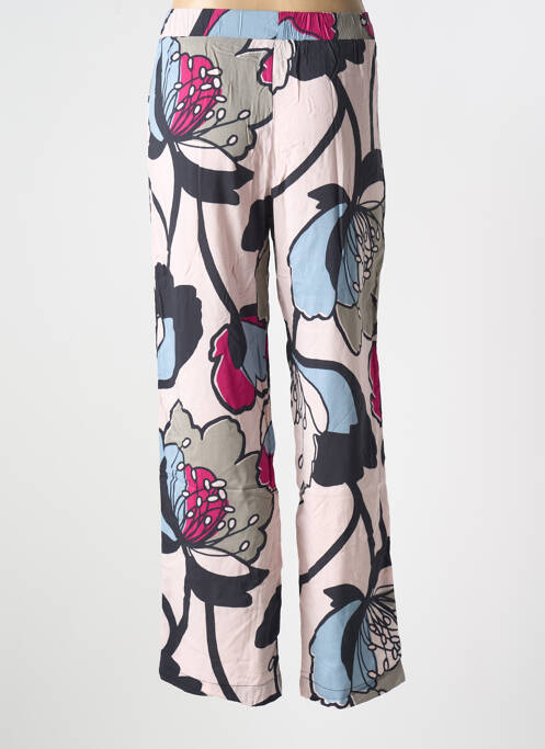 Pantalon drept roz CAPTAIN TORTUE femeie