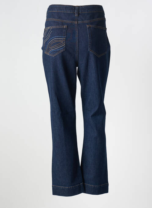 Blugi cu croială slim albastru MAISON CAPTAIN femeie