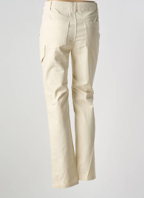 Blugi cu croială slim bej CAPTAIN TORTUE femeie