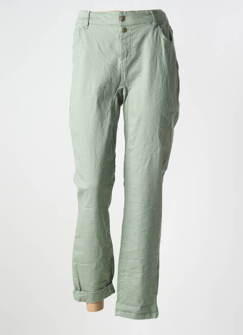 Blugi cu croială slim verde MISS BY CAPTAIN TORTUE femeie