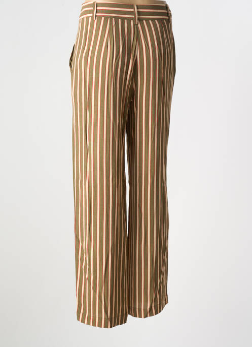 Pantalon drept verde MAISON CAPTAIN femeie