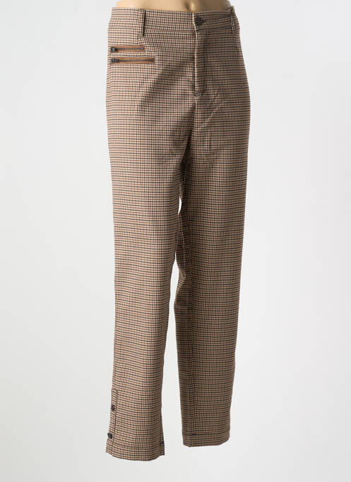 Pantalon chino maro CAPTAIN TORTUE femeie