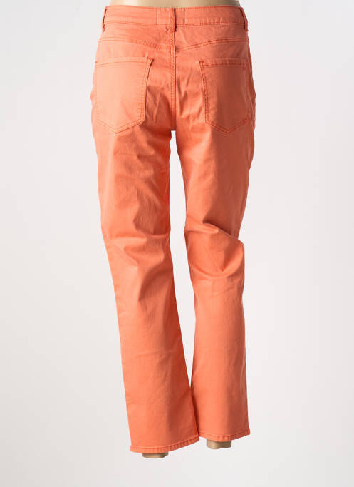 Blugi cu croială slim portocaliu MAISON CAPTAIN femeie