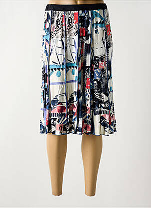 Fustă midi albastru GUY DUBOUIS femeie