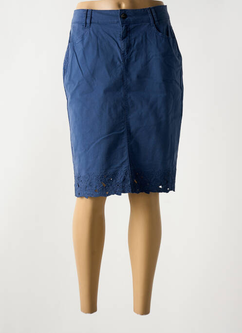 Fustă midi albastru MERI & ESCA femeie