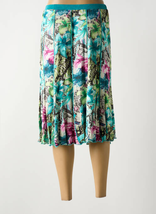 Fustă midi albastru FRANCE RIVOIRE femeie