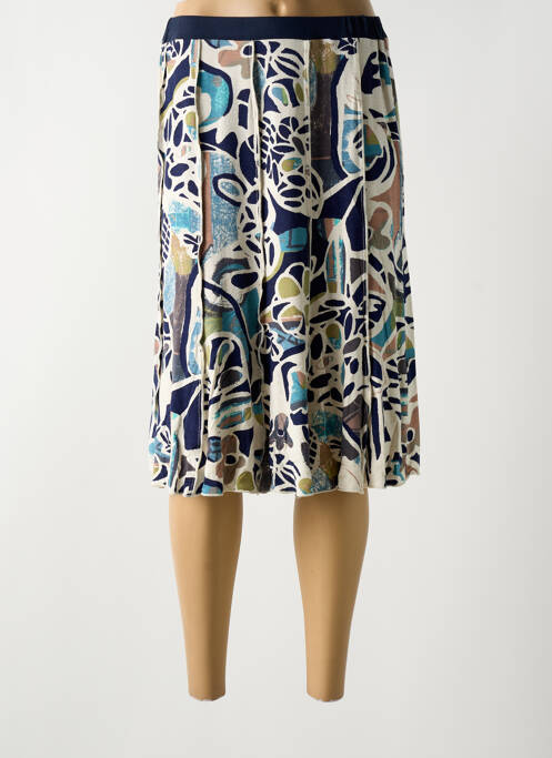 Fustă midi albastru GUY DUBOUIS femeie