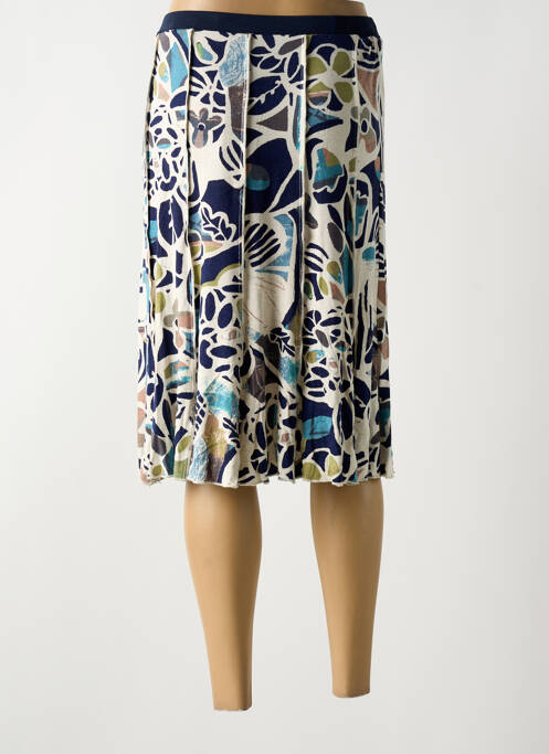 Fustă midi albastru GUY DUBOUIS femeie