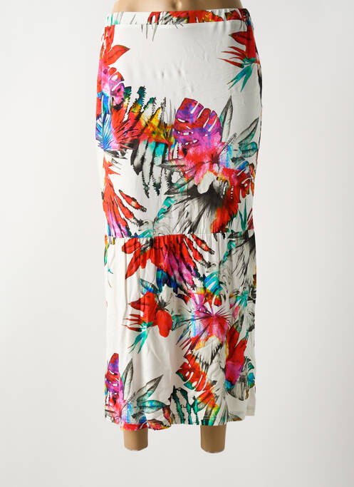 Fustă lungă alb MERI & ESCA femeie