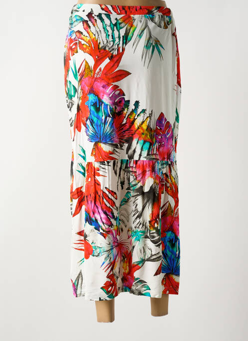 Fustă lungă alb MERI & ESCA femeie