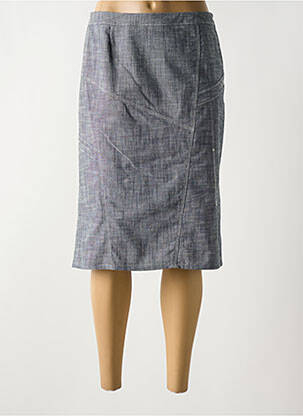 Fustă midi gri GUY DUBOUIS femeie