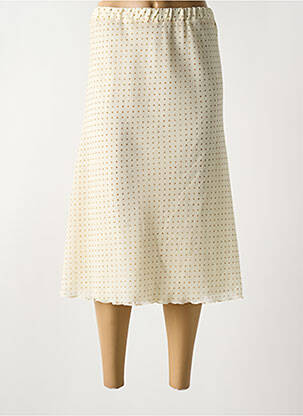 Fustă midi bej GUY DUBOUIS femeie