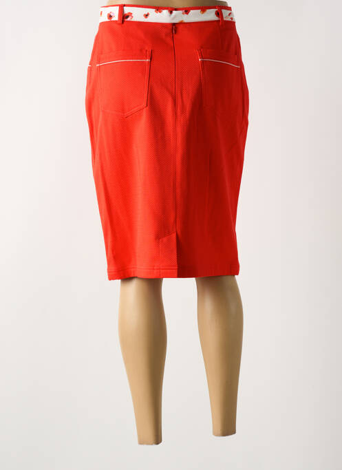 Fustă midi roșu GREGORY PAT femeie