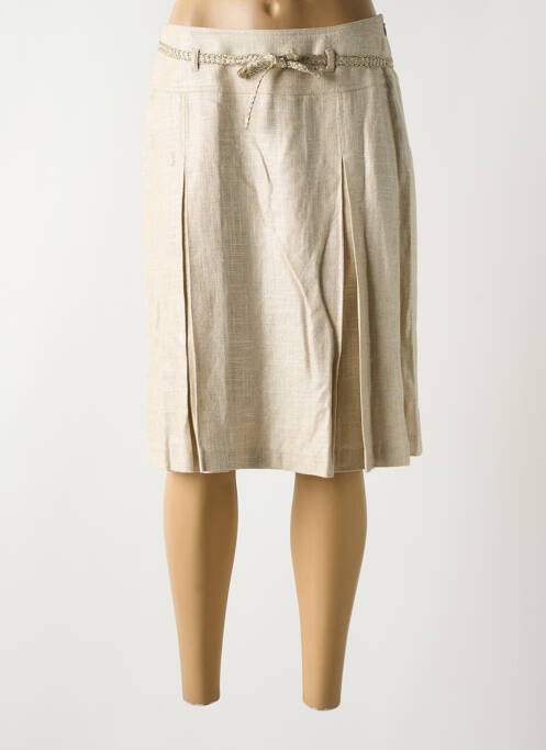 Fustă midi bej GREGORY PAT femeie