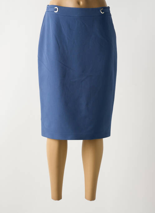 Fustă midi albastru GUY DUBOUIS femeie