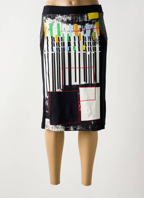 Fustă midi negru LISA CHESNAY femeie