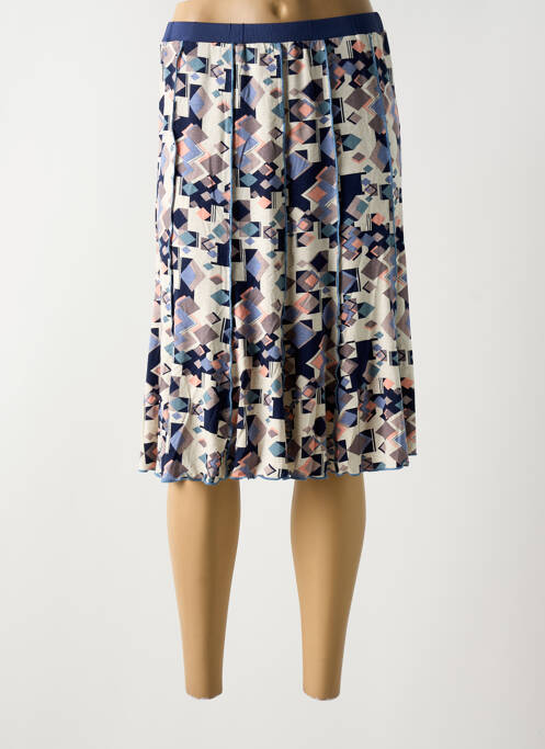 Fustă midi albastru GUY DUBOUIS femeie