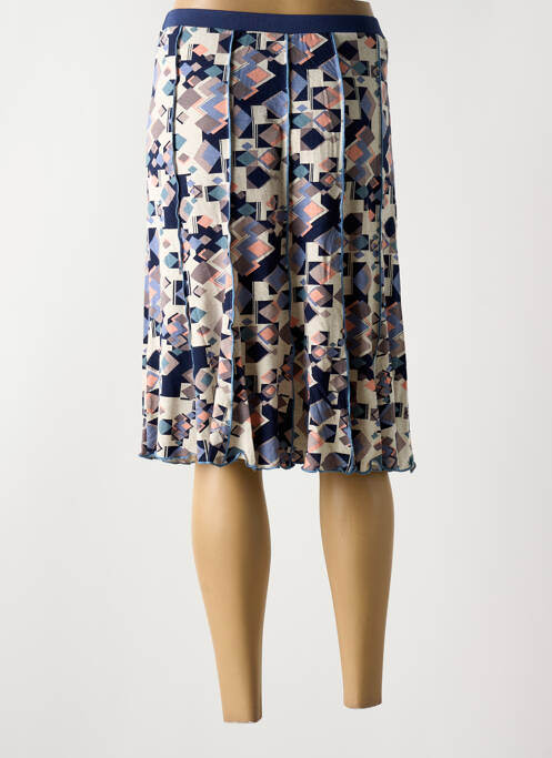 Fustă midi albastru GUY DUBOUIS femeie