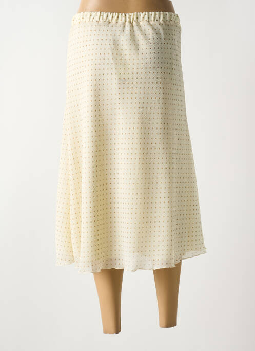 Fustă midi bej GUY DUBOUIS femeie