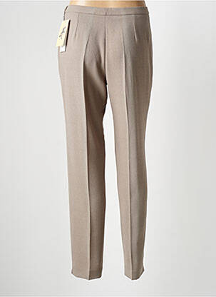 Pantalon drept bej GUY DUBOUIS femeie
