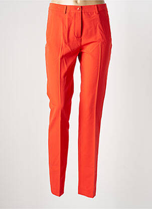 Pantalon slim buzunare portocalie GREGORY PAT femeie