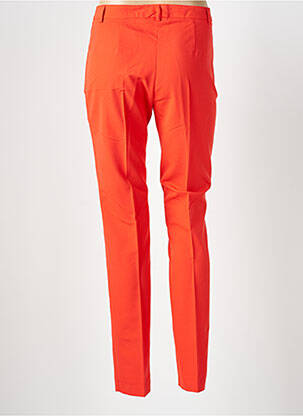 Pantalon slim buzunare portocalie GREGORY PAT femeie