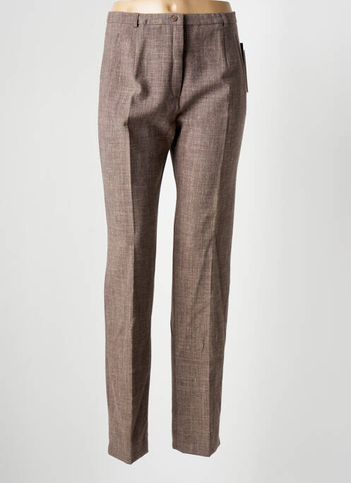 Pantalon drept bej GUY DUBOUIS femeie