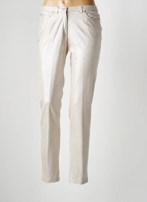 Pantalon slim argintiu MERI & ESCA femeie