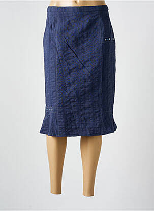 Fustă midi albastru GUY DUBOUIS femeie