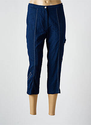 Pantalon trei sferturi albastru GUY DUBOUIS femeie